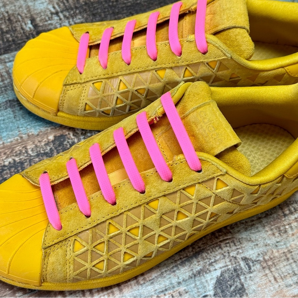 Women’s Adidas Yellow & Pink Shoes | #Z8 - Picture 9 of 15